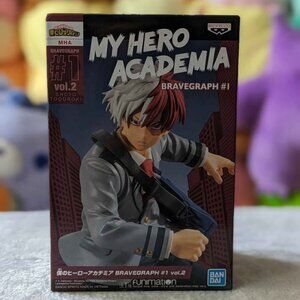 Round 1 Bandai My Hero Academia Shoto Todoroki Anime Figurine